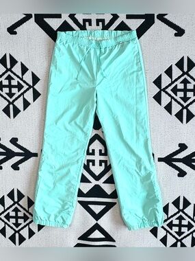 Vintage Obermeyer Gore-Tex Blizzard Ski Pants in Turquoise Mint Size 10